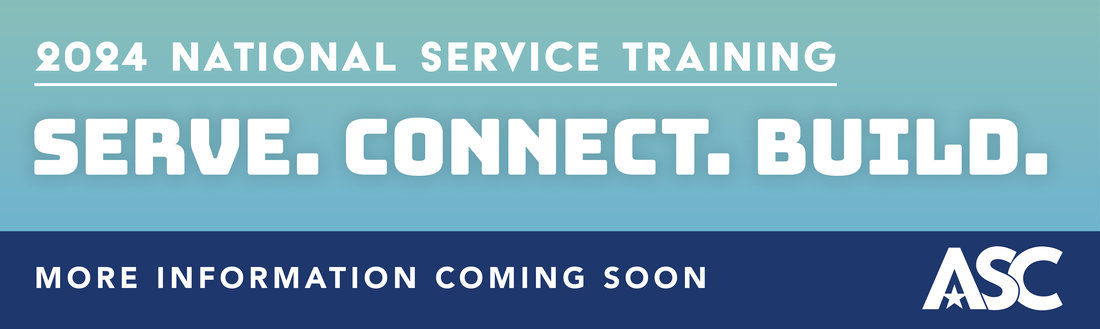 2024 NST web banner. Text includes Serve. Connect. Build. More information coming soon.